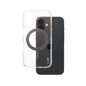 PanzerGlass CARE Feature MagSafe Case w/ Kickstand For iPhone 16 Black