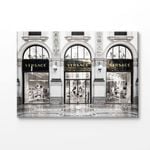 Versace Store in City Photograph Print 100% Australian Made 120x90cm (Stretched Canvas)