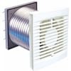 Manrose 100mm White Wall Exhaust Fan Kit