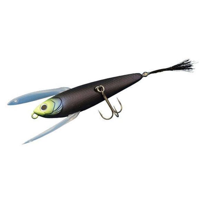 Dstyle Reserve 70mm Surface Hard Body Fishing Lure Chartreuse Black