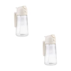 2pk Appetito Dual Function Oil Sprayer & Pourer Dispenser Kitchen Gadget Stone