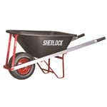 Sherlock 100L Premium Poly Tray Extra Wide Wheel Wheelbarrow