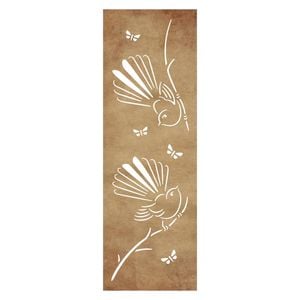 Strol 1800 x 900mm Corten Steel Fantail SereneScreen