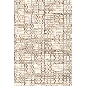 Colorscope intricate grid contemporary indoor rug natural/stone 245x305cm
