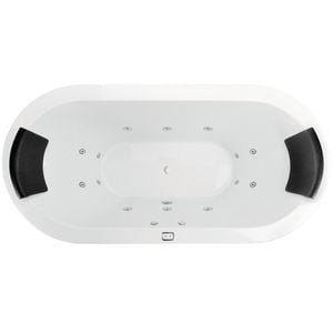 Mintori 1790 x 900 x 595mm Contour Freestanding Spa Bath