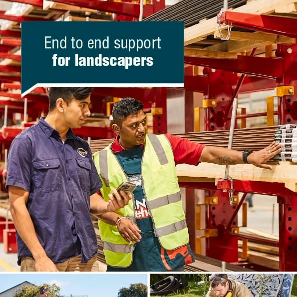 For use on Landscape Brochure alongside quote.