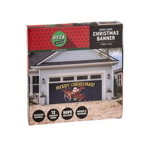 Deck The Halls Extra Large Christmas Banner