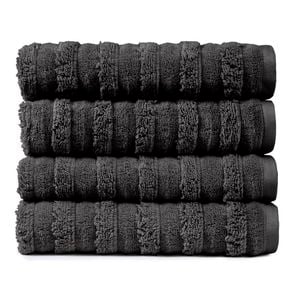 Sheraton Luxury  Spa 4 Pack Bath Towel - Charcoal