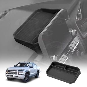 Center Console Organizer Tray For Mitsubishi Triton Mv Double Cab 2024-onwards Dashboard Behind Touch Screen Storage Box