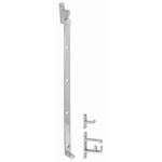 Delf 280mm Satin Chrome Casement Stay Side Fix