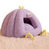 TODO Pet Nesting Bed 60cm x 45cm Dog Cat Sleeping Bed - Purple