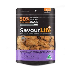 Savour Life Australian Kangaroo Dog Biscuit Treat 500g