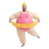 Inflatable Costume Funny  Suit Fancy Dress Adult Party Outfit Pink One Size