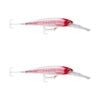2x Rapala 16cm X Rap Magnum 30 Deep Diving Trolling Lures - HD Red Head UV