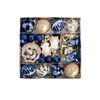 Catzon 61 Pcs Christmas Ornaments with Donuts Snowflakes Gnomes for Xmas Tree Decor-Set 3