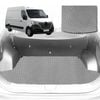 6D Diamond Car Boot Mat for Renault Master Van X70, X622010-Current-Cargo Mat-Grey-Outback GT
