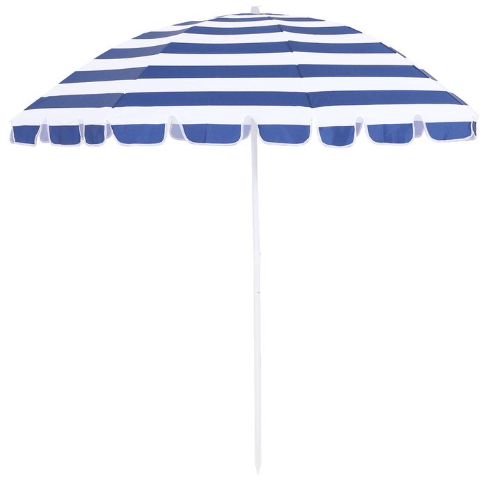 Marquee 1.8m Navy Beach Umbrella