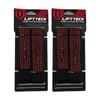 2x 2pc Lift-tech Neo-tech Padded Cotton Wrist Support Lifting Straps Dot 21.5in