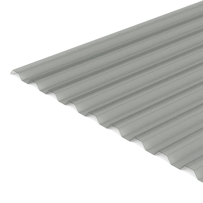 Suntuf 1.8m Grey Greca Polycarbonate Roofing