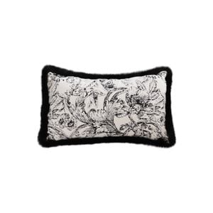 SOGA 30cm Victorian Rose Embroidered Throw Pillow