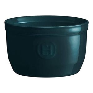 Emile Henry 10cm Ceramic New Ramekin Dessert Dish Ocean Blue