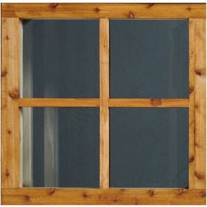 Duratuf Cedar Shed Fixed Timber Window