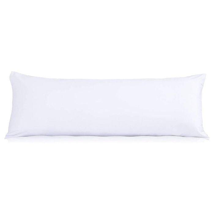 Catzon Body Pillow Case 137x50cm Soft Breathable Envelope-white
