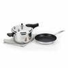 SOGA Kitchenware Bundle – 5L Stainless Steel Pressure Cooker & 28cm Non-Stick Fry Pan
