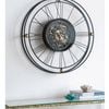 Compass Wall Clock With Moving 3d Mechanism