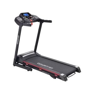 Powertrain V30 Foldable Treadmill 420mm Running Belt 14.8kmh Speed 3 Level Incline12 Programs USB AUX