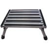 Aluminium Folding Caravan Step Large & Portable with Non Slip Surface