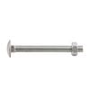 ZENITH M10 x 100mm Stainless Steel 304 Grade Cup Head Bolts And Nuts