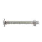 ZENITH M10 x 100mm Stainless Steel 304 Grade Cup Head Bolts And Nuts
