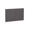 Kaboodle 800mm Toasted Clove Modern Farmhouse Sink Doors - 2 Pack