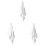 3PK Linen House Aria Cotton/Bamboo Hand Towel 40x71cm - White