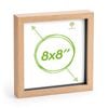 Nicola Spring Acrylic 3D Box Photo Frame - 8" x 8"