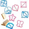 Catzon 8 Pcs Sandwich Cutter Set Cute Shapes