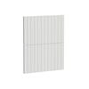 Kaboodle 600mm Sesame Salt V-Groove 2 Drawer Panels