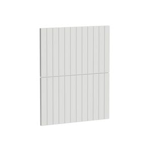 Kaboodle 600mm Sesame Salt V-Groove 2 Drawer Panels