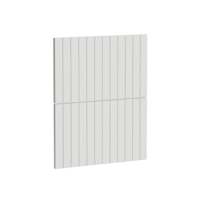 Kaboodle 600mm Sesame Salt V-Groove 2 Drawer Panels