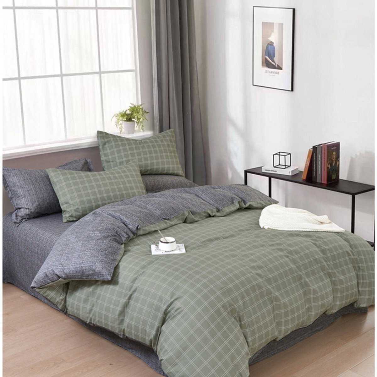 Ardor Tuscany White Quilt Cover Set QUEEN main image 0