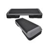 Black Grey 110cm*40cm Cardio Exercise Stepper - 4 Risers