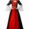 Gothic Queen Of Darkness Womens Plus Size Vampire Costume - Xlarge