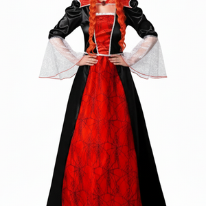 Gothic Queen Of Darkness Womens Plus Size Vampire Costume - Xlarge
