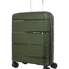 Pierre Cardin Normandy Cabin 55l Hard Shell Case Suitcase Travel Luggage Green