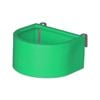 AgBoss D Shape Horse Sables and Paddock Fence Feeder 45L Green