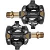NNEOBA Self-Locking SPD Mountain Bike Pedals Carbon Gold