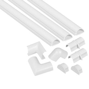 D-Line 3 x 30 x 15mm x 1m Trunking Multi Kit