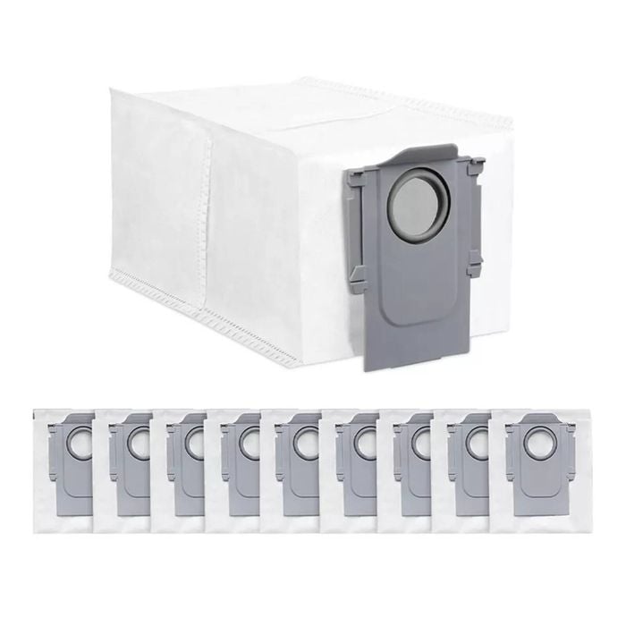 iDeer life 10PK Disposable Dust Bags Compatible with Roborock P10 PRO/P10S/Qr