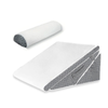 NNEOBA Adjustable Wedge Pillow Set Ergonomic Triangle Pillow Headrest Grey